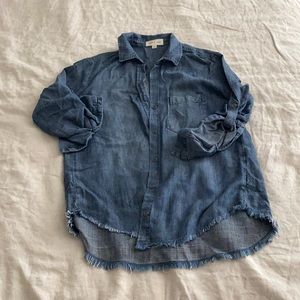 ANTHRO/CLOTH & STONE Chambray Button-Up.